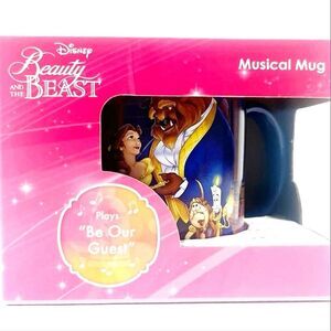 Disney Beauty & The Beast Be Our Guest Musical Oversized Mug